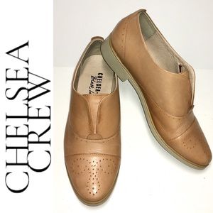 NEW! ANTHROPOLOGIE CHELSEA CREW Black Label Westy loafers